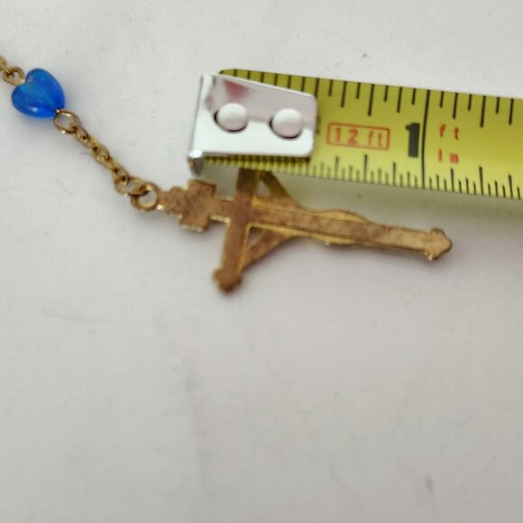 Rosary Plastic Hearts *AS IS* - Picture 6 of 6